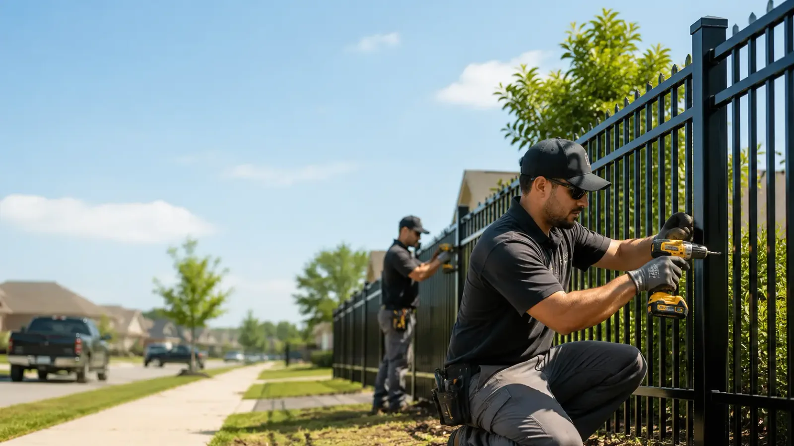 Metal Fence Installation in Girardville, PA